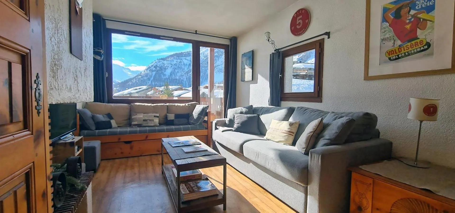 Duplex 2 Chambres & Parking Prive - Splendide Vue Montagne Val-d'Isere Apartment